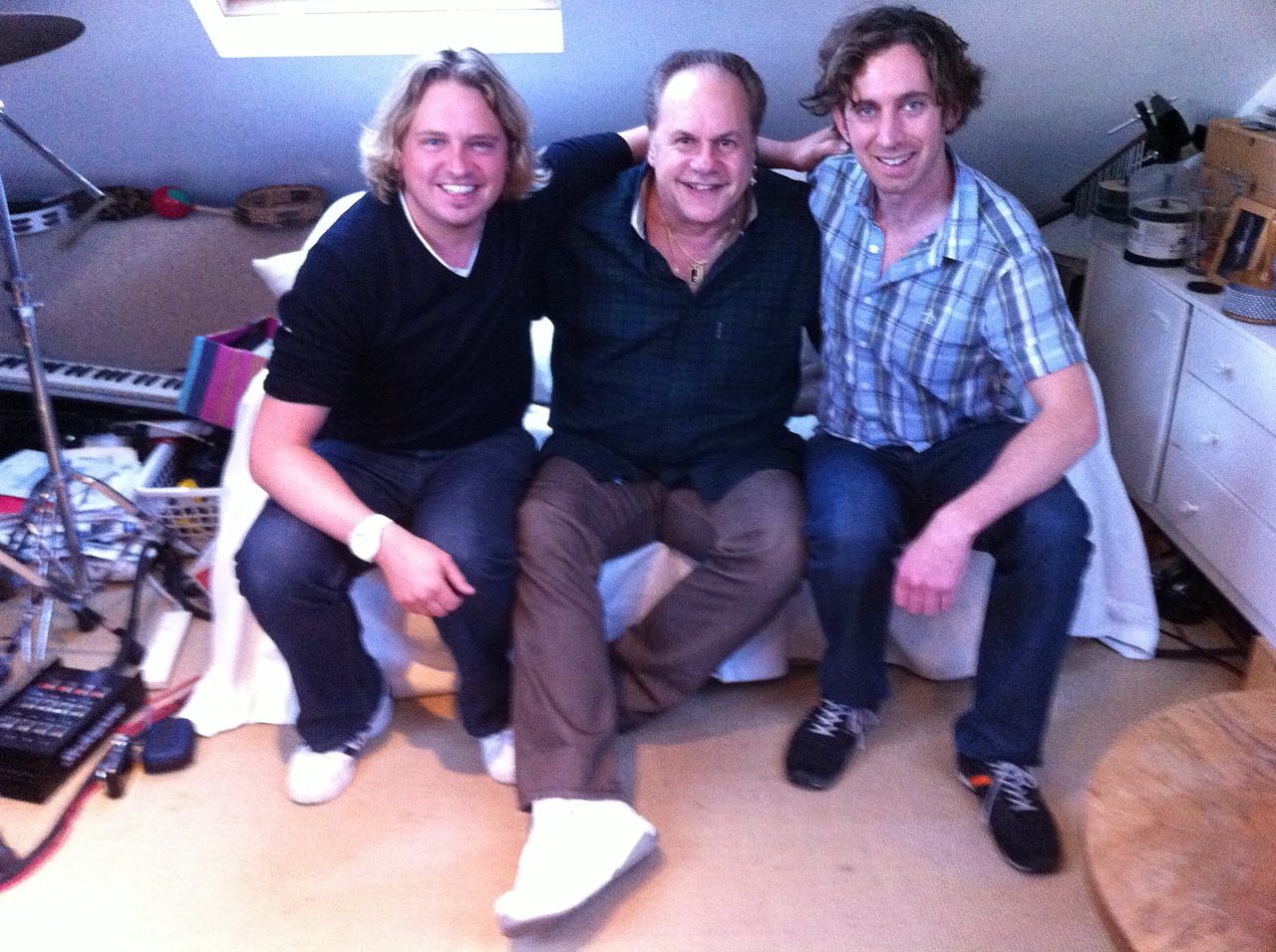 Bimbos with our dear friend Harry Casey of KC and the Sunshine Band, sooo much love!