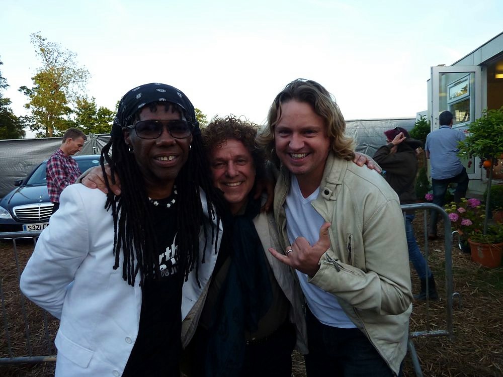 Nile Rodgers, Leo Sayer & Lee Dagger summer 2012